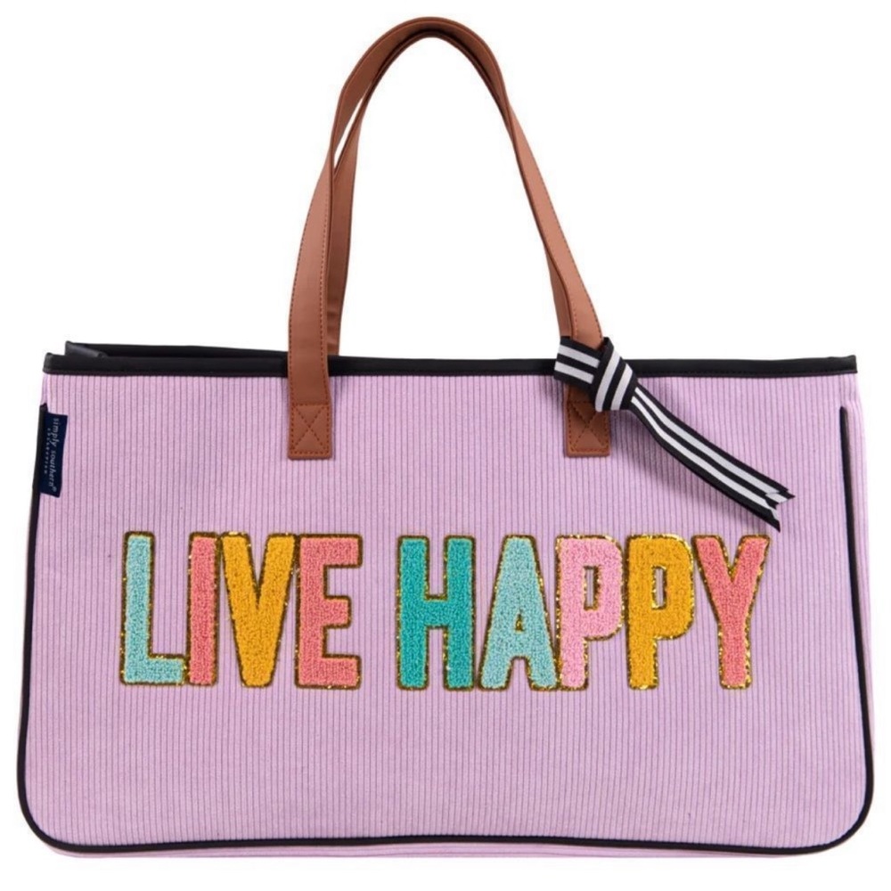 Simply Southern Embroidered Tote